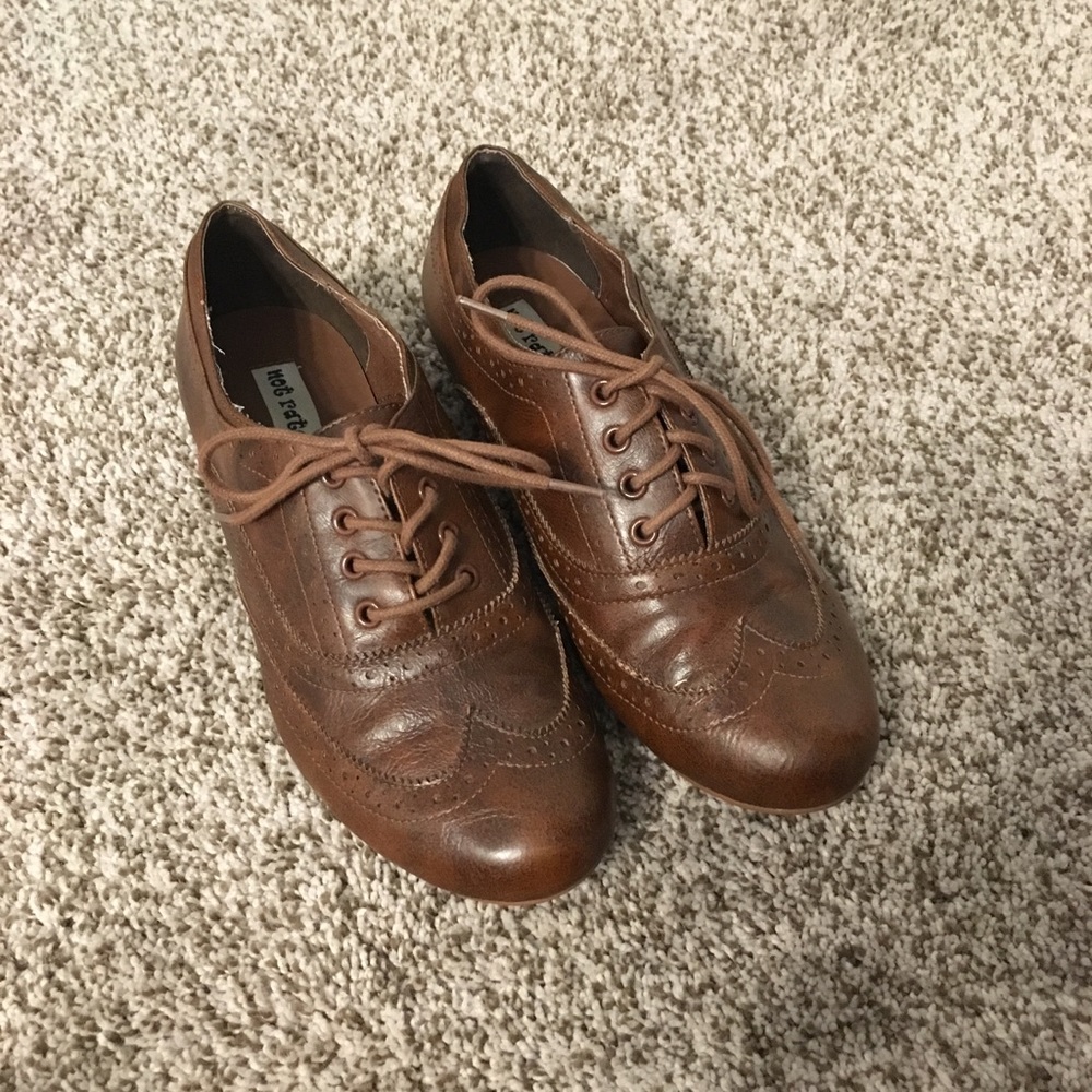 Brown shoes